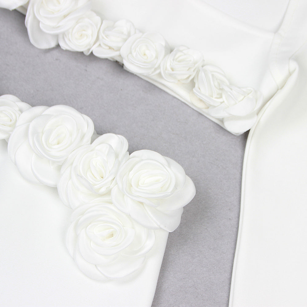 9309e4e5da6daa83a193c7264aff3e3f.jpeg Fashionslee Women Alameda White Embellished Floral Set