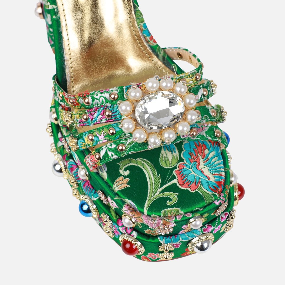 9690ad99870c9794eecf12d8979960fa.jpg Fashionslee Women Kyndall Embellished Heels