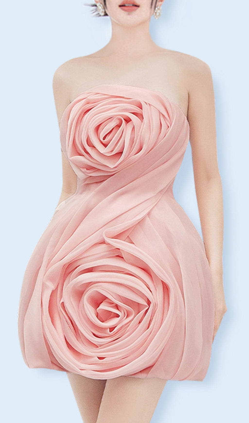 Fashionslee Women Andromache Flower Mini Dress