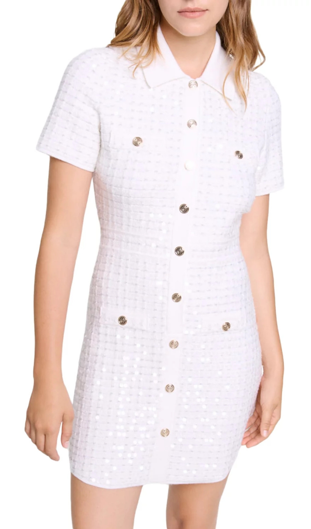 Fashionslee Women 124 Rirtaly Sequined Dress