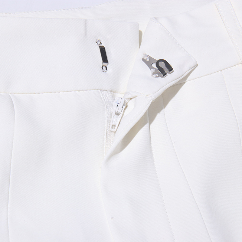 9b288abef2543bb78b2a41912a3bb21e.jpg Fashionslee Women Doruk White Embellished Two-Piece Set