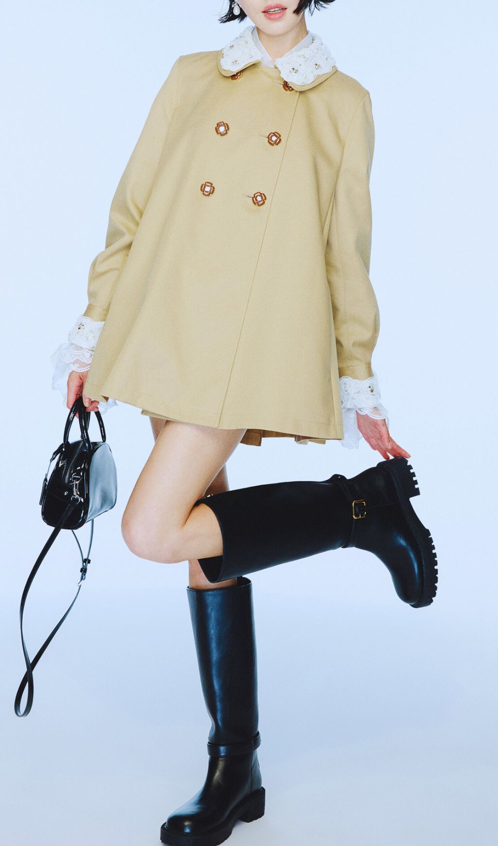 9d8977ee33e3ba5b2442eade074bdad8.jpg Fashionslee Women Hila Lace Coat