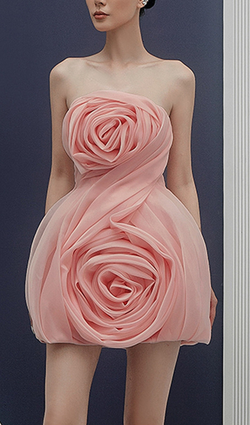 Fashionslee Women Andromache Flower Mini Dress
