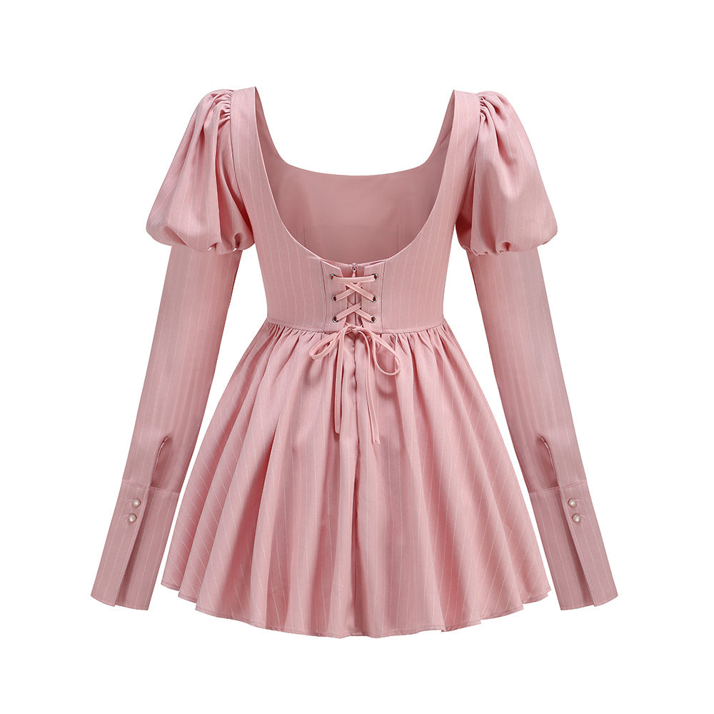 9f7f9a322b7c63f5cabebe89330aed9f.jpeg Fashionslee Women Ameline Mini Dress In Pink
