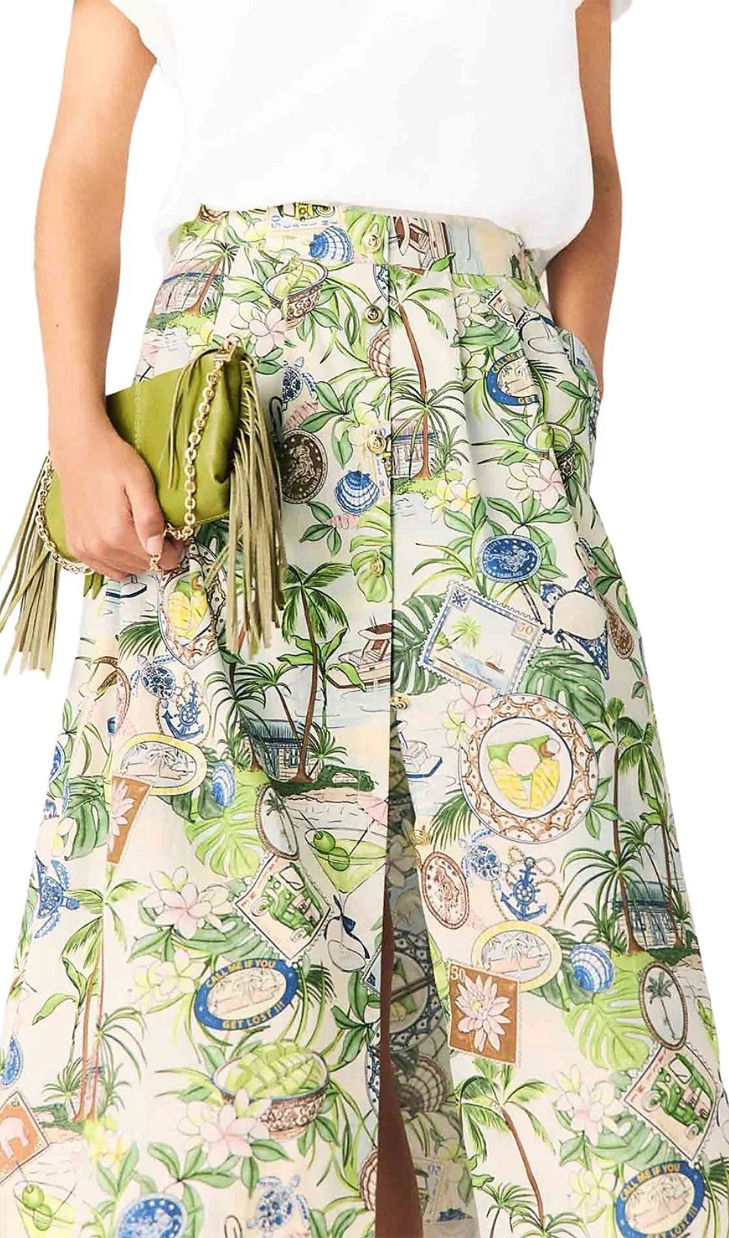 a7cdc69729c0b9fc959d70acded4d191.jpg Fashionslee Women Printed Maxi Skirt with Shorts