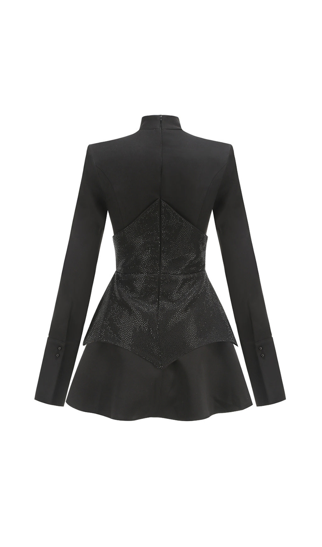 a7ed885f9117f4b86b81a883fcd06960.jpeg Fashionslee Women Atiya Rhinestone Long Sleeve Mini Dress