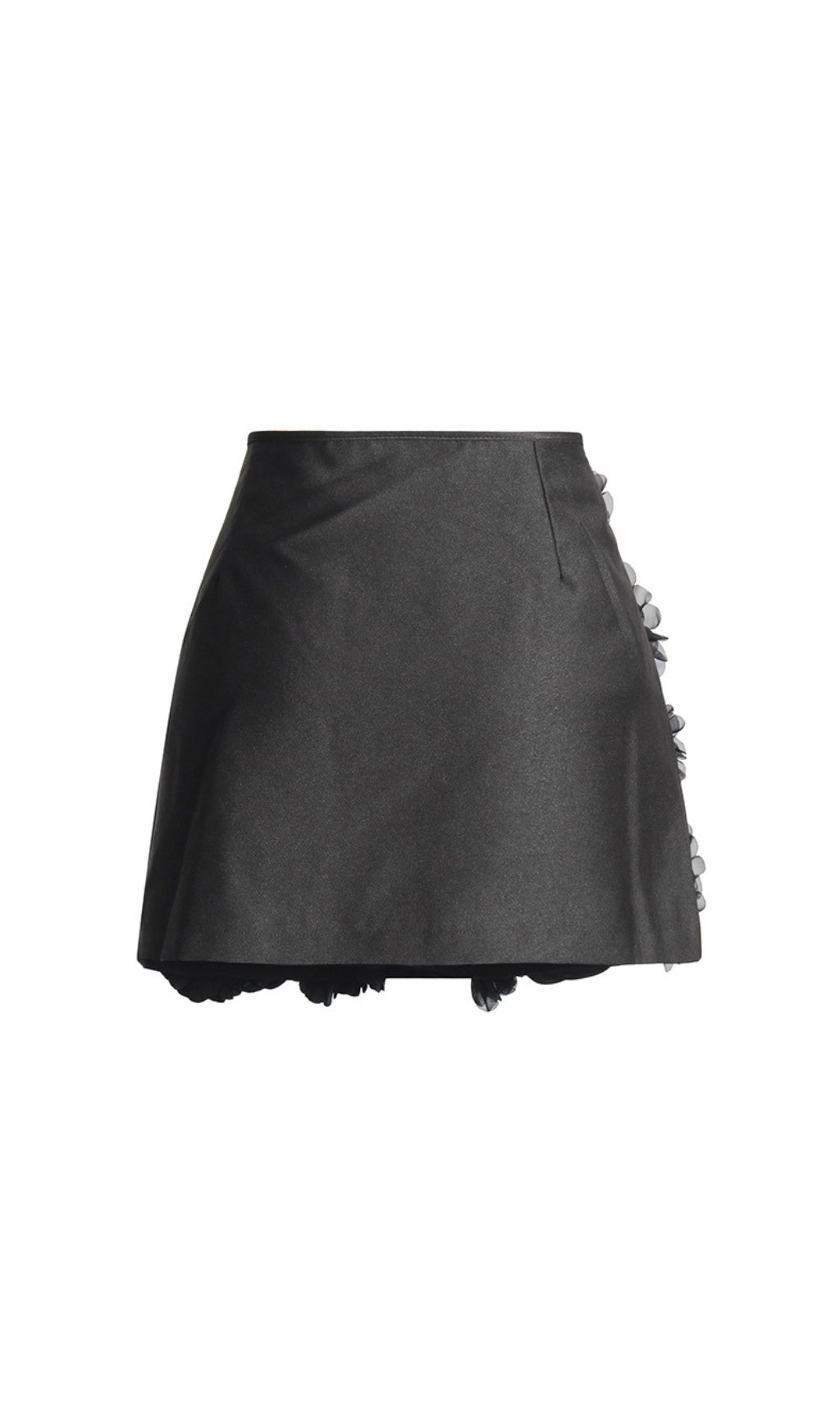 aa964cdbdb5472204b037519906d48ef.jpeg Fashionslee Women Anchalee Black Flower Mini Skirt