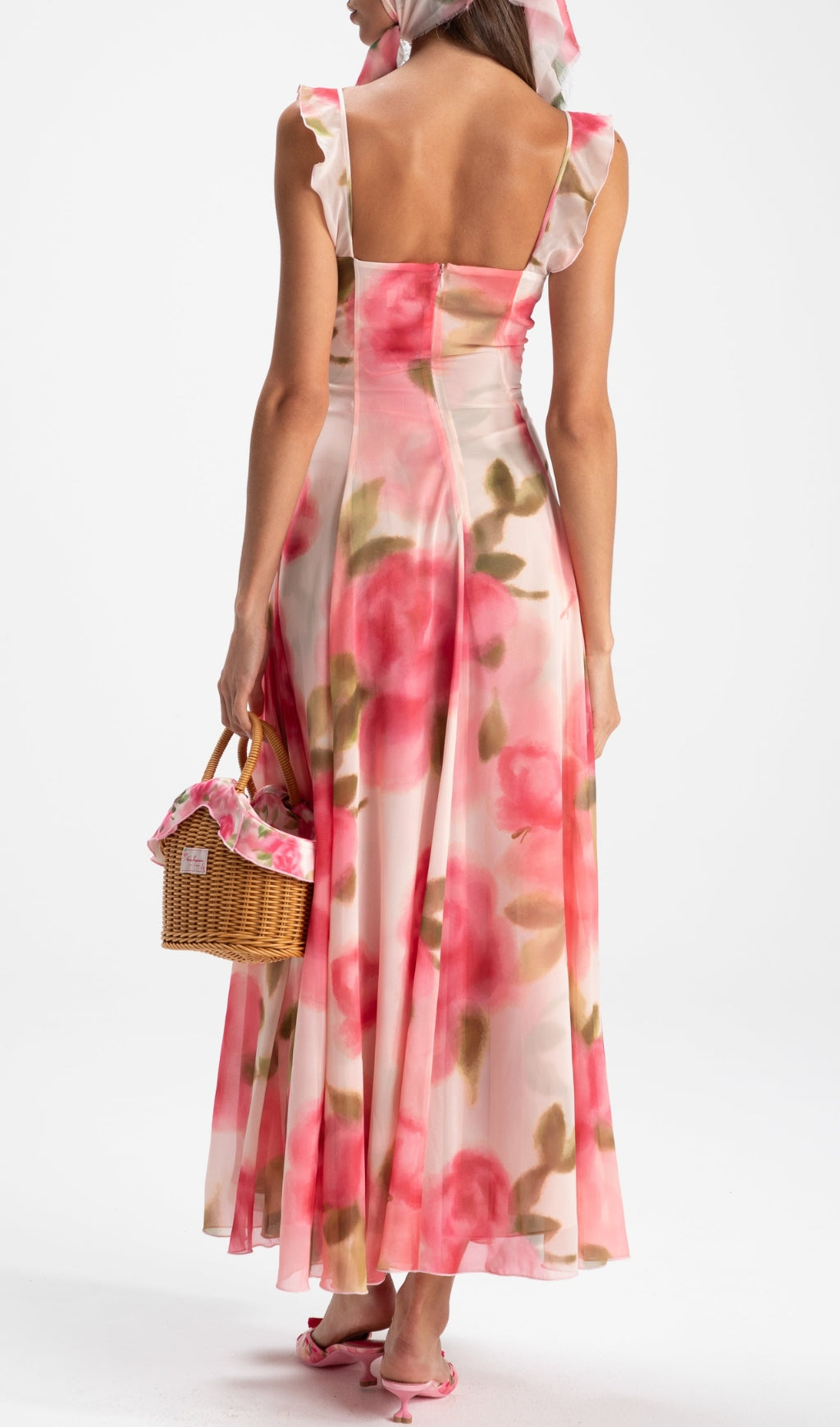 Fashionslee Women Alouette Floral Maxi Dress