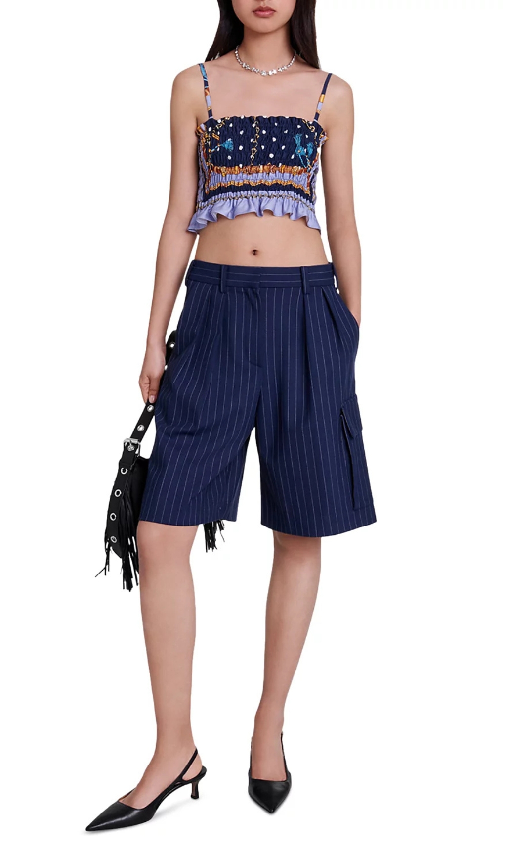 b0522f16817ece35f5aaa596275d4573.jpg Fashionslee Women Lando Printed Crop Top