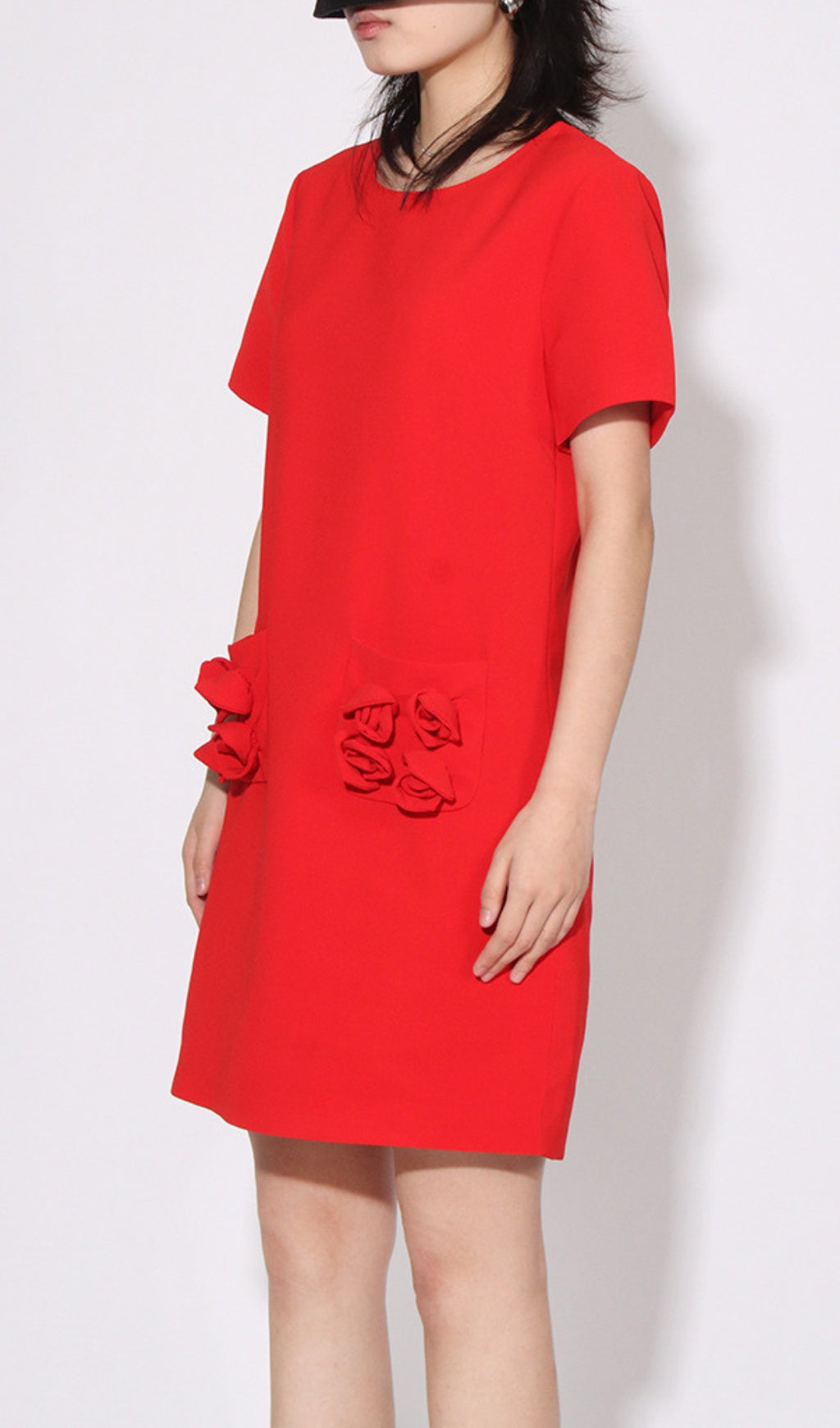 b08f9ce5ff14a07e3f0693daeb9a8965.jpeg Fashionslee Women Arche Red Flower Mini Dress