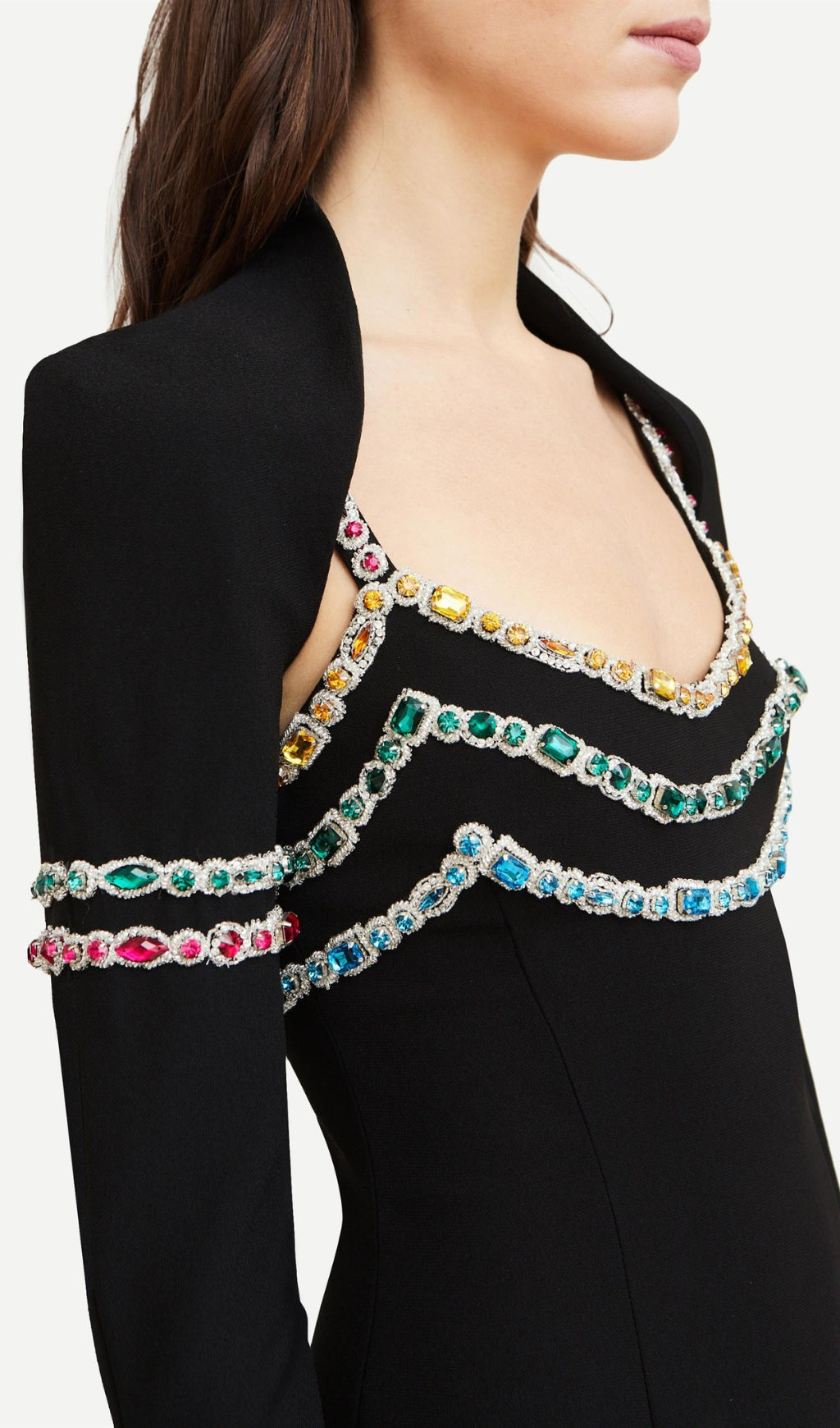 b0d41fefa7382aaba24140b3a55657ea.jpeg Fashionslee Women Aeliana Rhinestone Bandage Dress