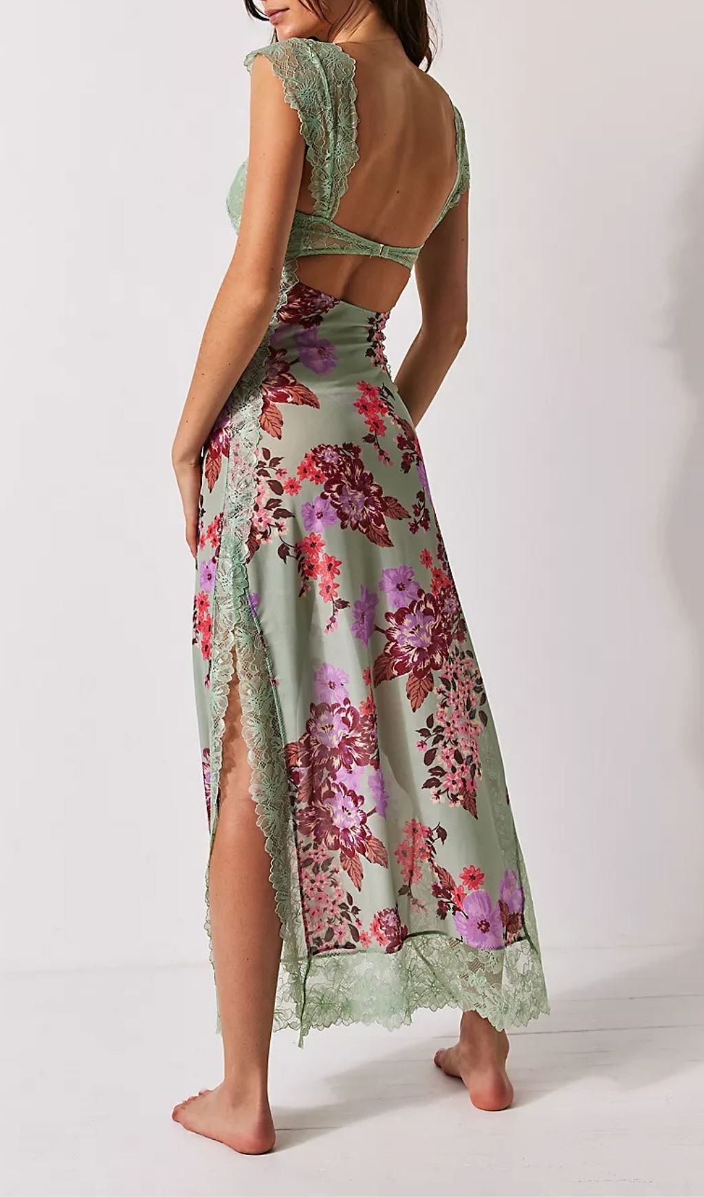 b329ff0fe0b02bc6596315cfc974e7ff.jpg Fashionslee Women Ladee Lace Floral Midi Dress