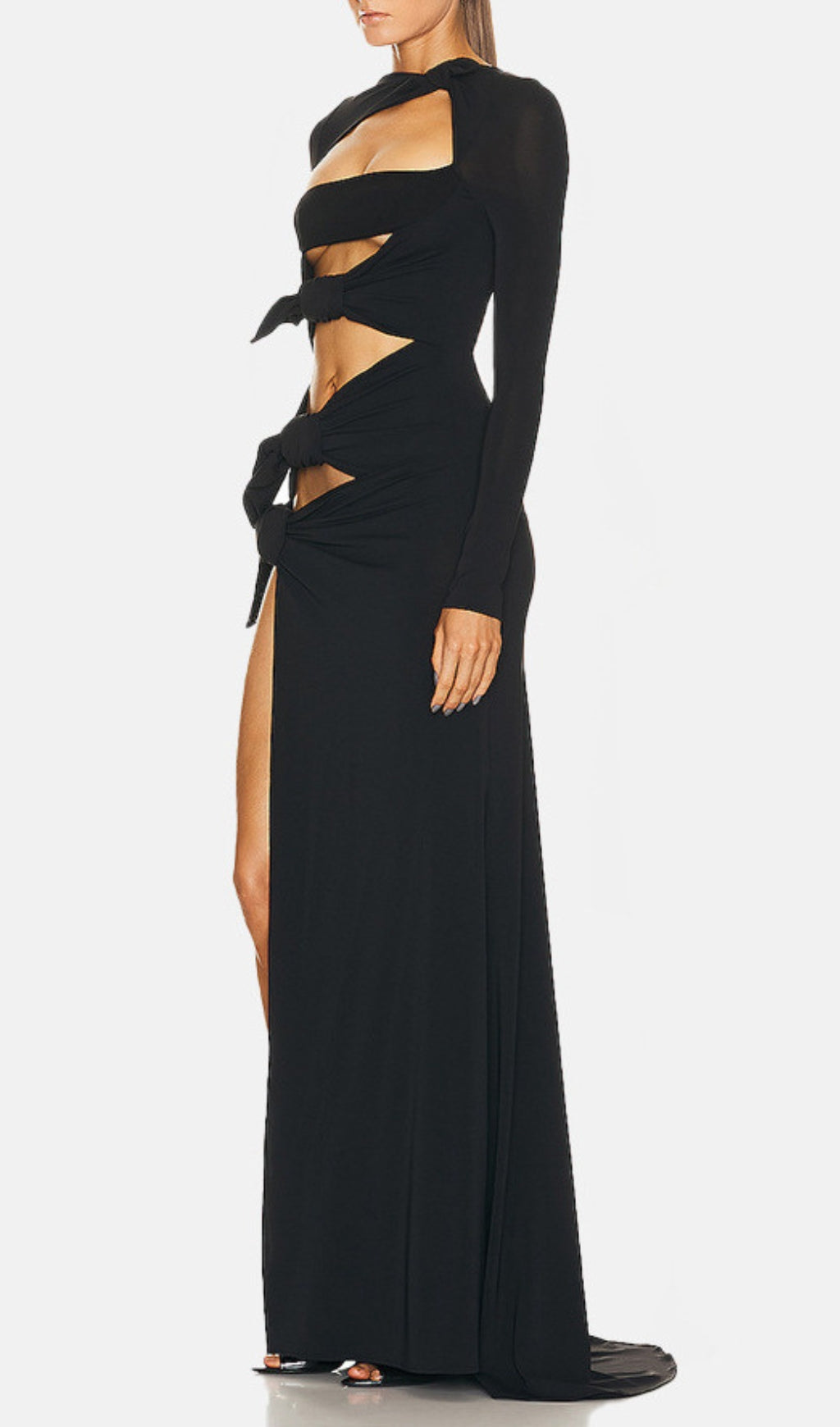 b4cdfd290a41ec0601ce44261345d73e.jpeg Fashionslee Women Ahinoam Cutout Split Maxi Dress