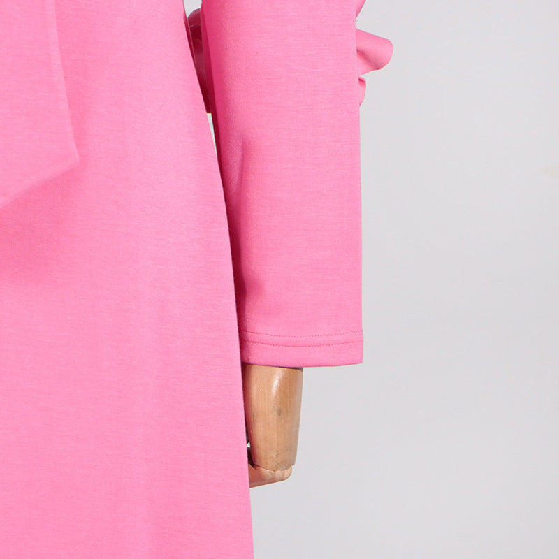 b6b4ba97b71c0c9626af10946ea62fe1.jpeg Fashionslee Women Bly Pink Flower Long Sleeve Maxi Dress