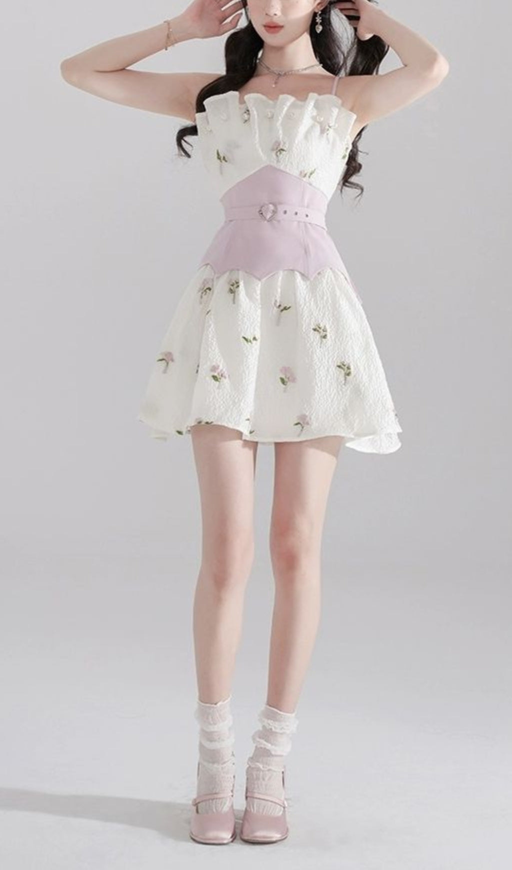 bd160dc4f48cbcace14719d66b876415.jpeg Fashionslee Women Aalilyanna Embroidered Jacquard Mini Dress