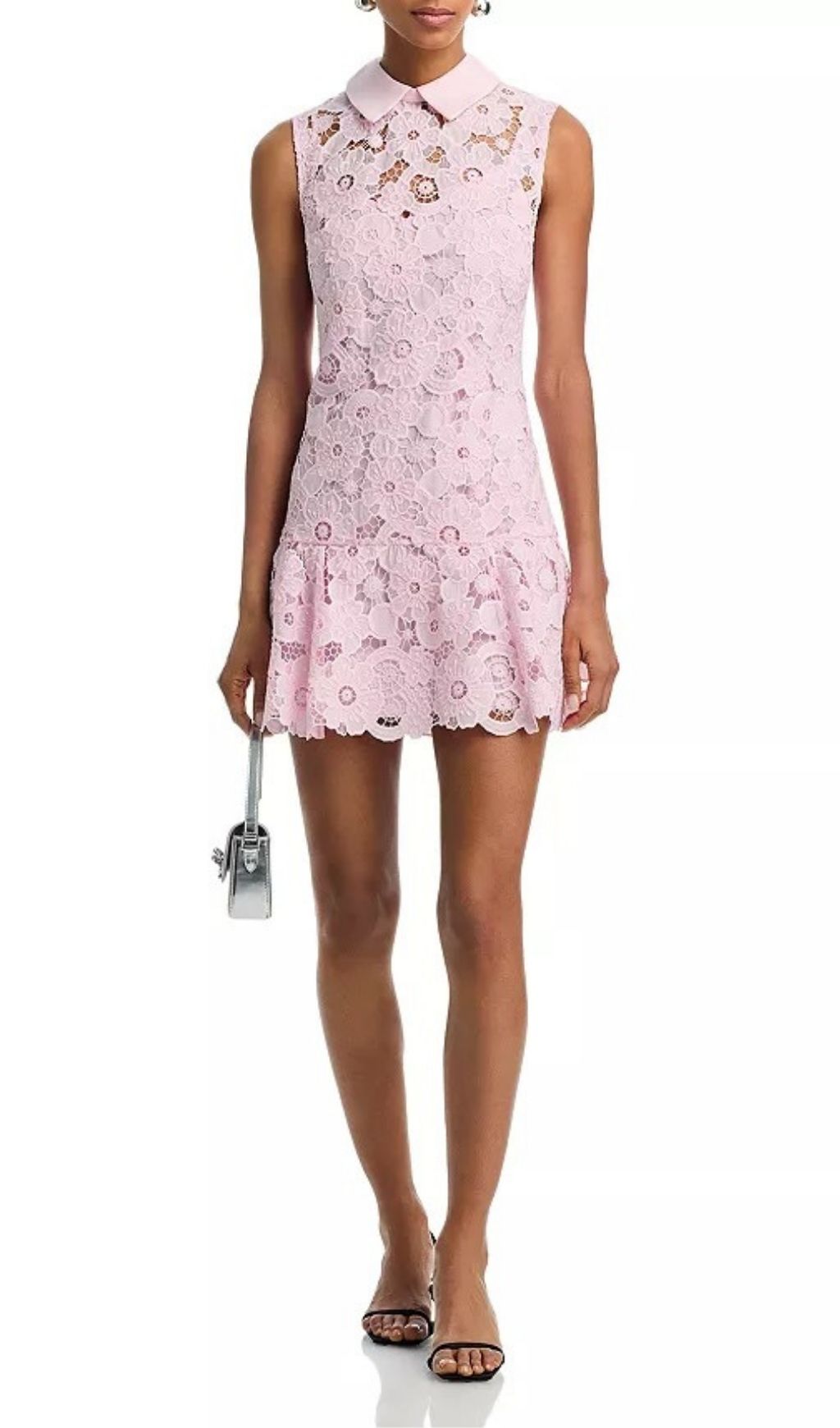LACE COLLAR MINI DRESS FOR PARTY NIGHT - OWNCI LACE COLLAR MINI DRESS FOR PARTY NIGHT - OWNCI