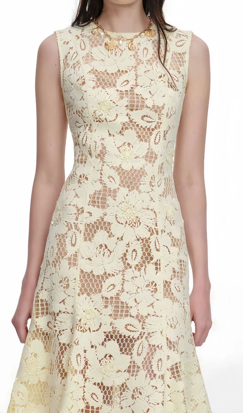 bfb77f40df2609b6ead15162448a8403.jpg Fashionslee Women Crochet Lace Midi Dress