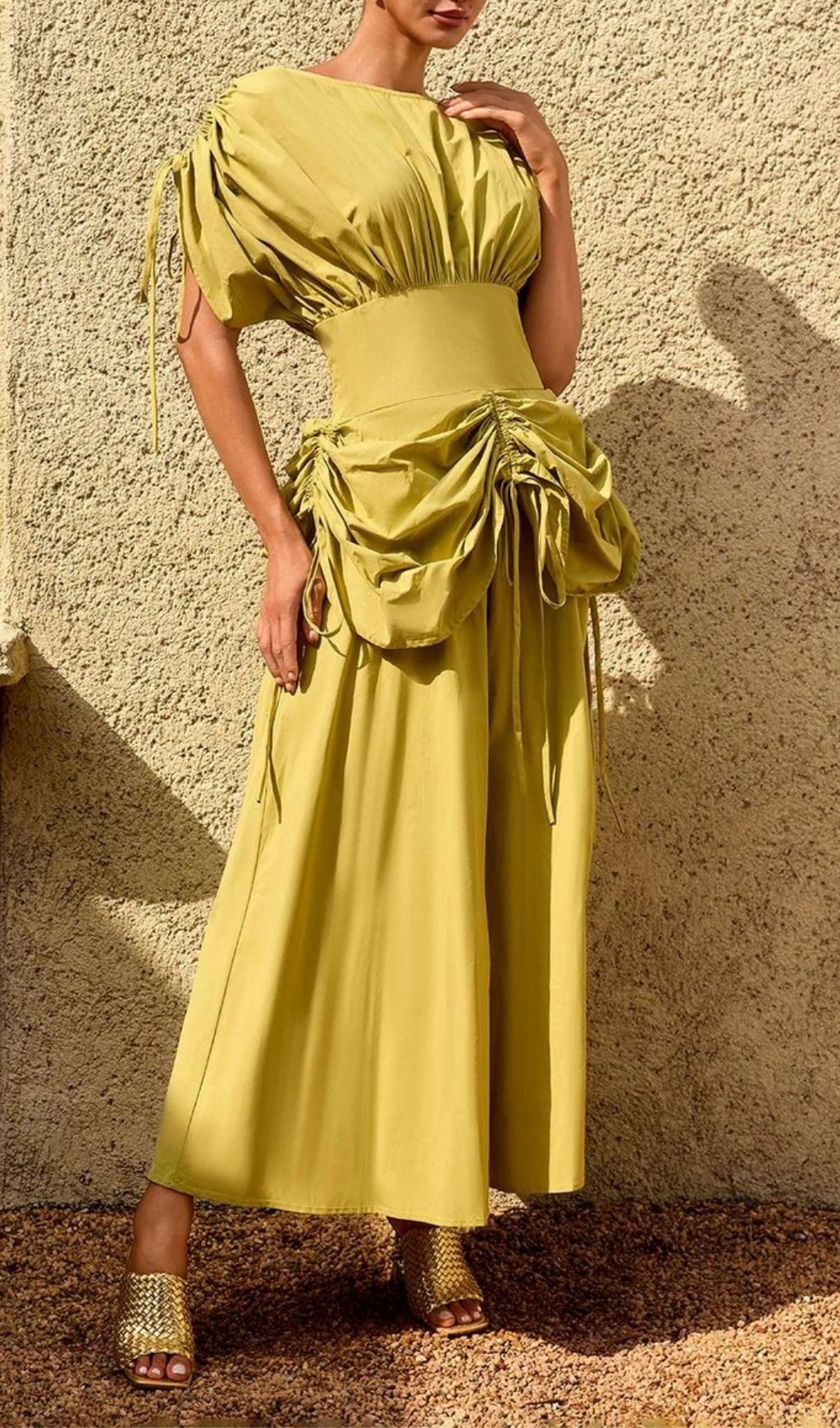 c090e69095c93c13929b764e23c7cc11.jpg Fashionslee Women Alderyn Drawstring Maxi Dress