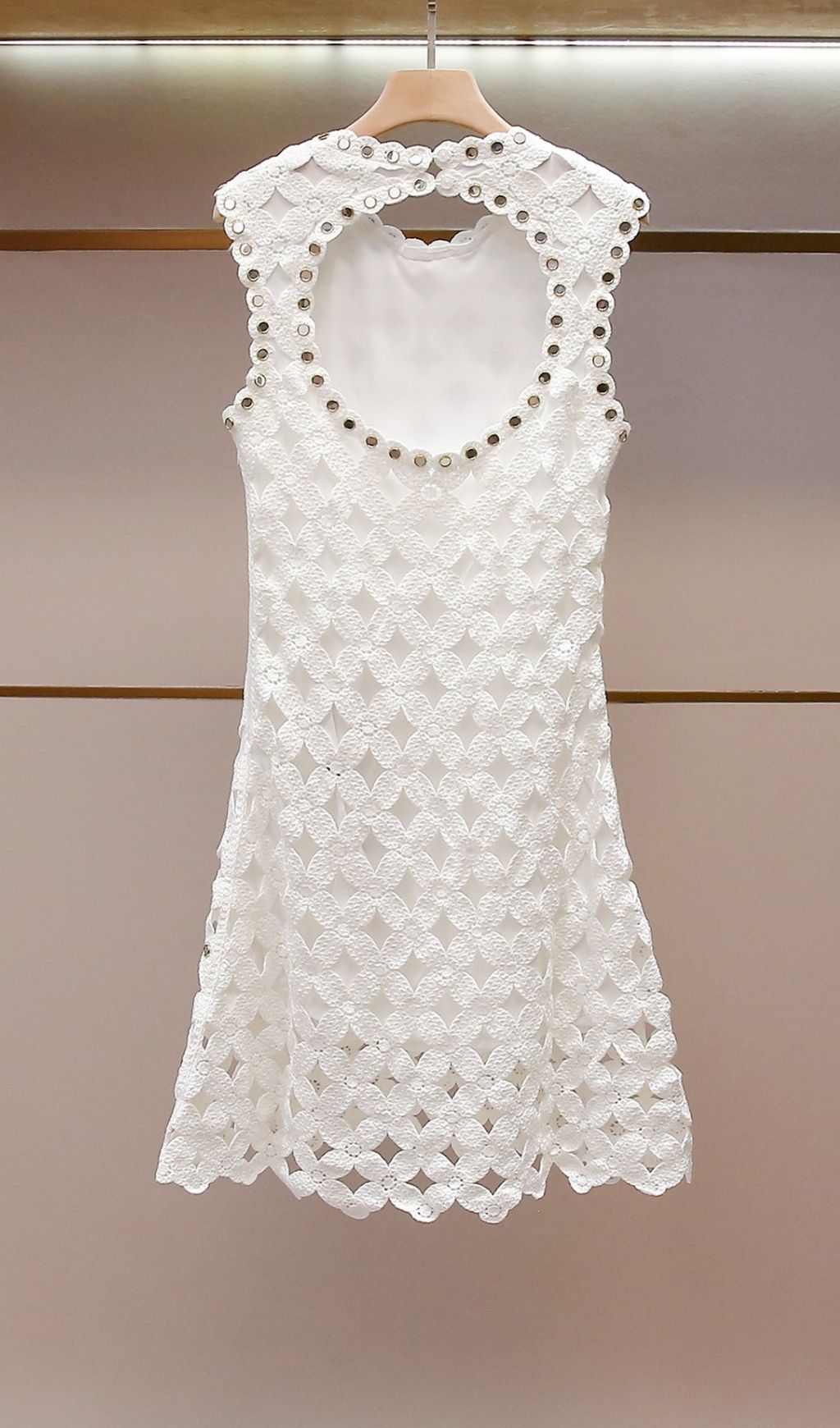 c21b427c01720f0864e13596e6284c21.jpg Fashionslee Women Rimiroir Mirrored Crochet Dress