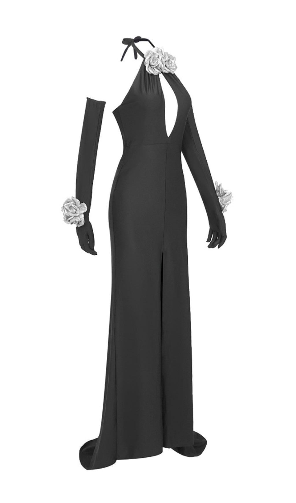 c364351abbe95db7ea0598888ba9c3d9.jpeg Fashionslee Women Afaf Halter Flower Detail Maxi Dress