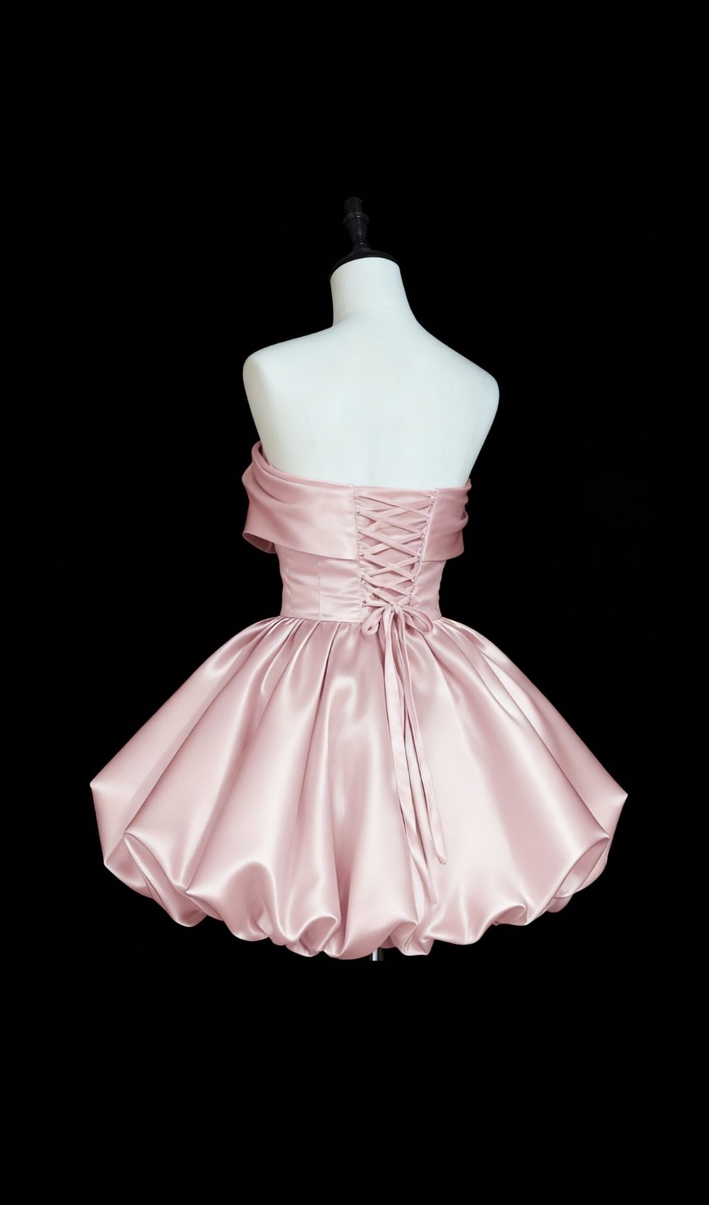 c6ddcae7e8d10d2030c2476386c08bfe.jpg Fashionslee Women Ksena Pink Strapless Bow Mini Dress