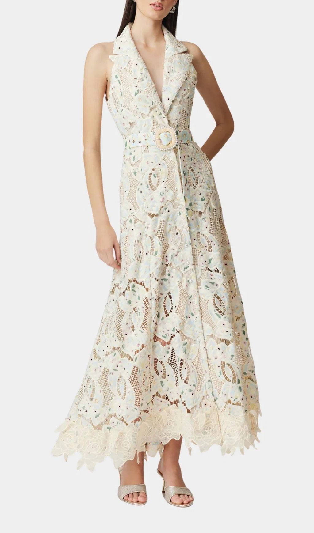 c7cb0b86b74497e20ce7ad004db442d0.jpg Fashionslee Women Chloe Sleeveless Hollow Lace Maxi Dress