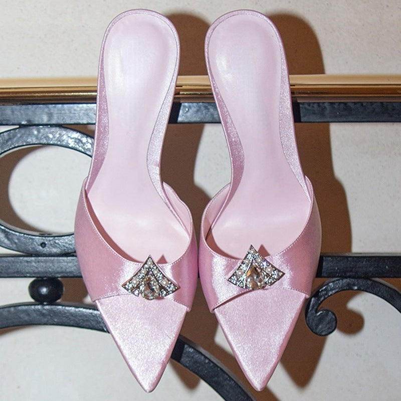 Fashionslee Women Apikalia Diamond Heels