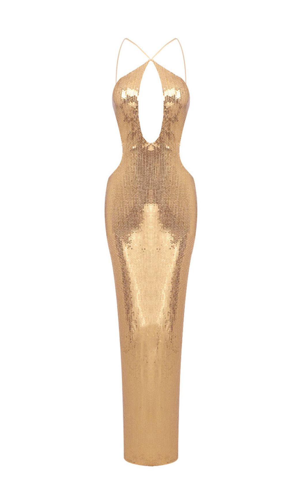c9f23bac64ad8ed581157d2d1347bb34.jpg Fashionslee Women Gaiwan Cutout Sequin Maxi Dress