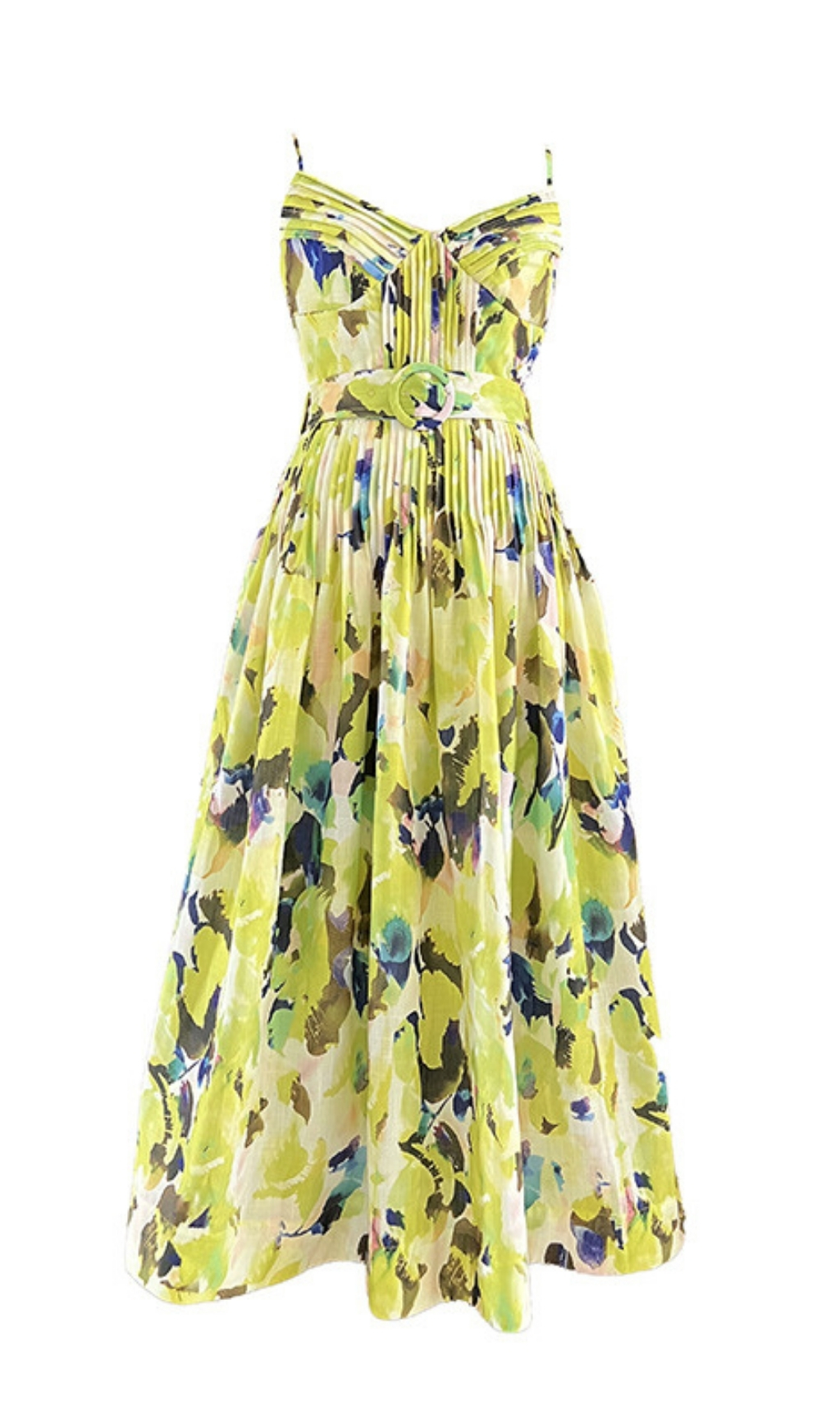 Fashionslee Women Eadlyn Printed Strappy Maxi Dress