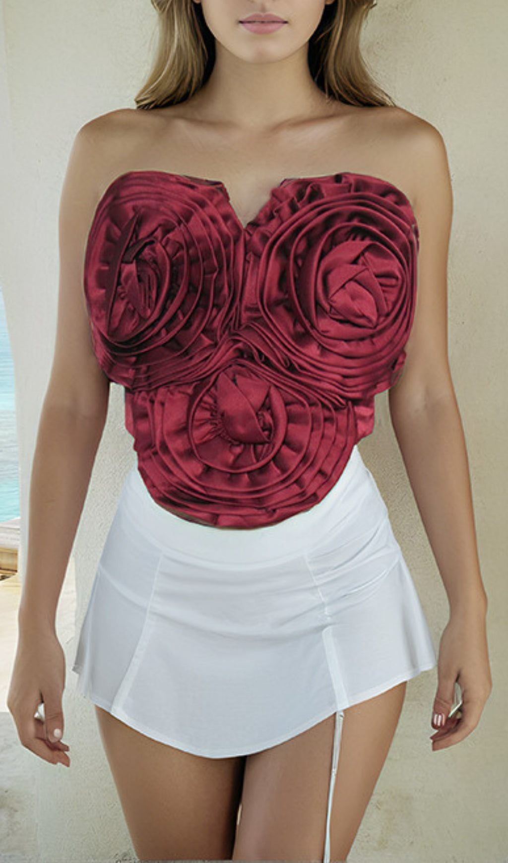 d5c093f12094acfd1dfa64e2621d5c6e.jpeg Fashionslee Women Anima 3D Flower Top