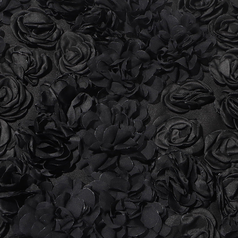 d64f0c89e538884805e20d69036a738f.jpeg Fashionslee Women Anchalee Black Flower Mini Skirt