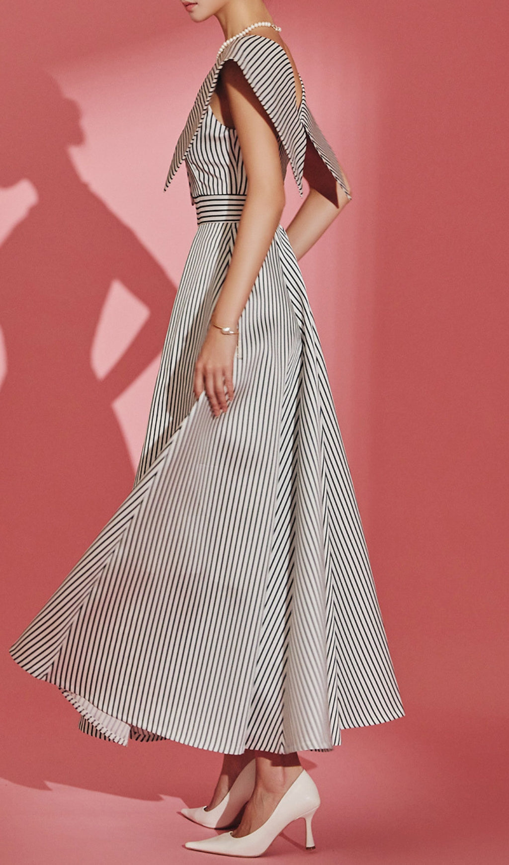 d69c486d8b7ab6549c10ffe2b8733d71.jpeg Fashionslee Women Arama Stripes Maxi Dress