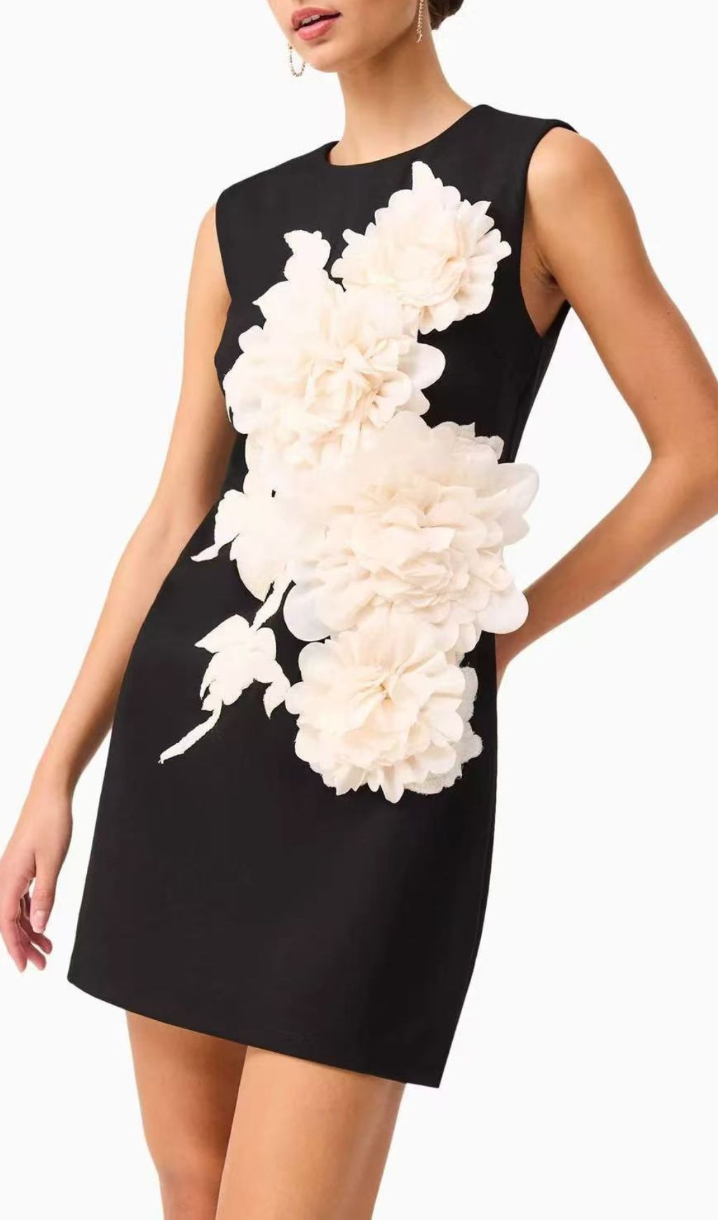 d6a2d007a1b4c2087ba0d3e223cc9434.jpg Fashionslee Women Jocasta Sleeveless Flower Mini Dress