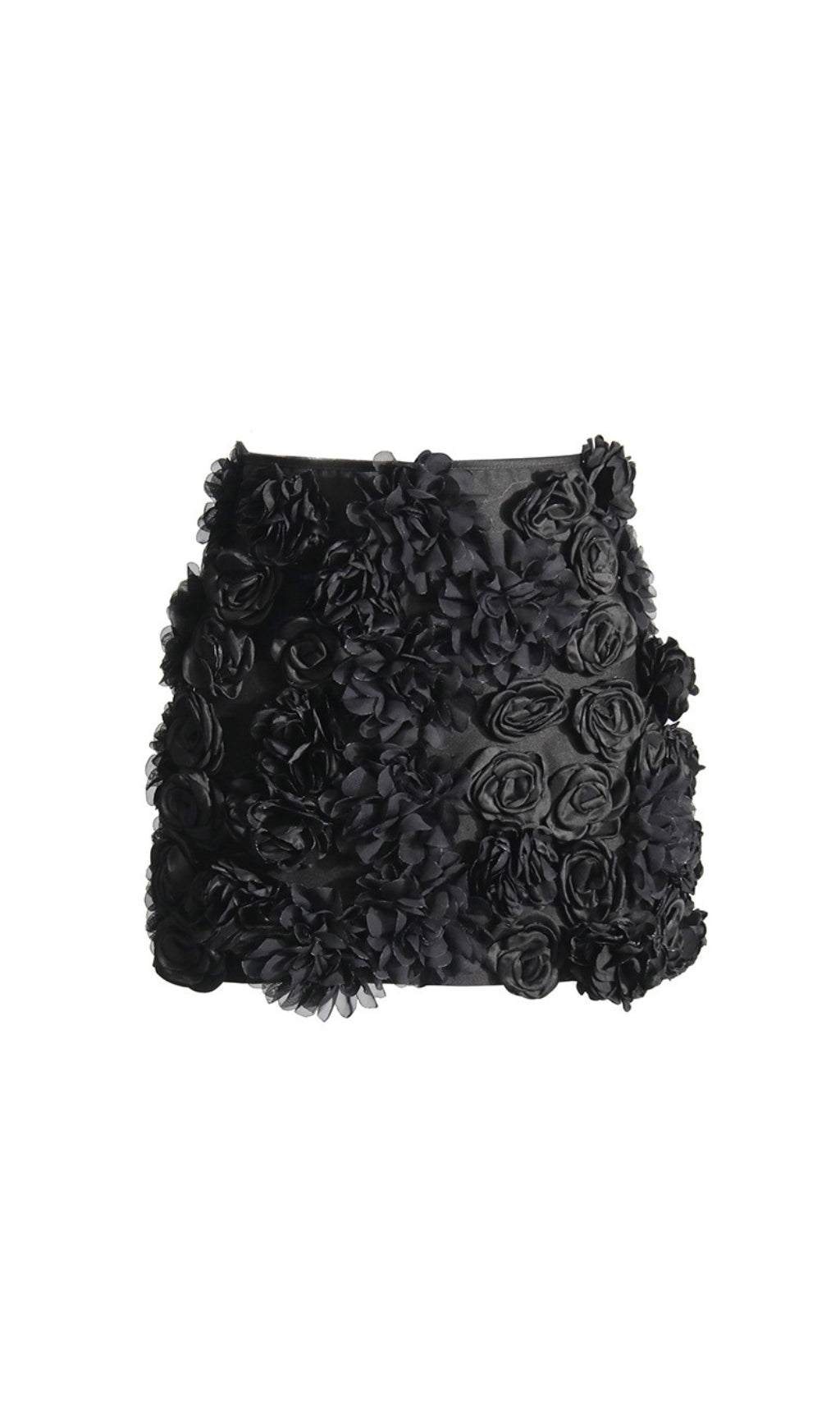 d6ae11bcce81f7cb0462fd5e0ee5729c.jpeg Fashionslee Women Anchalee Black Flower Mini Skirt