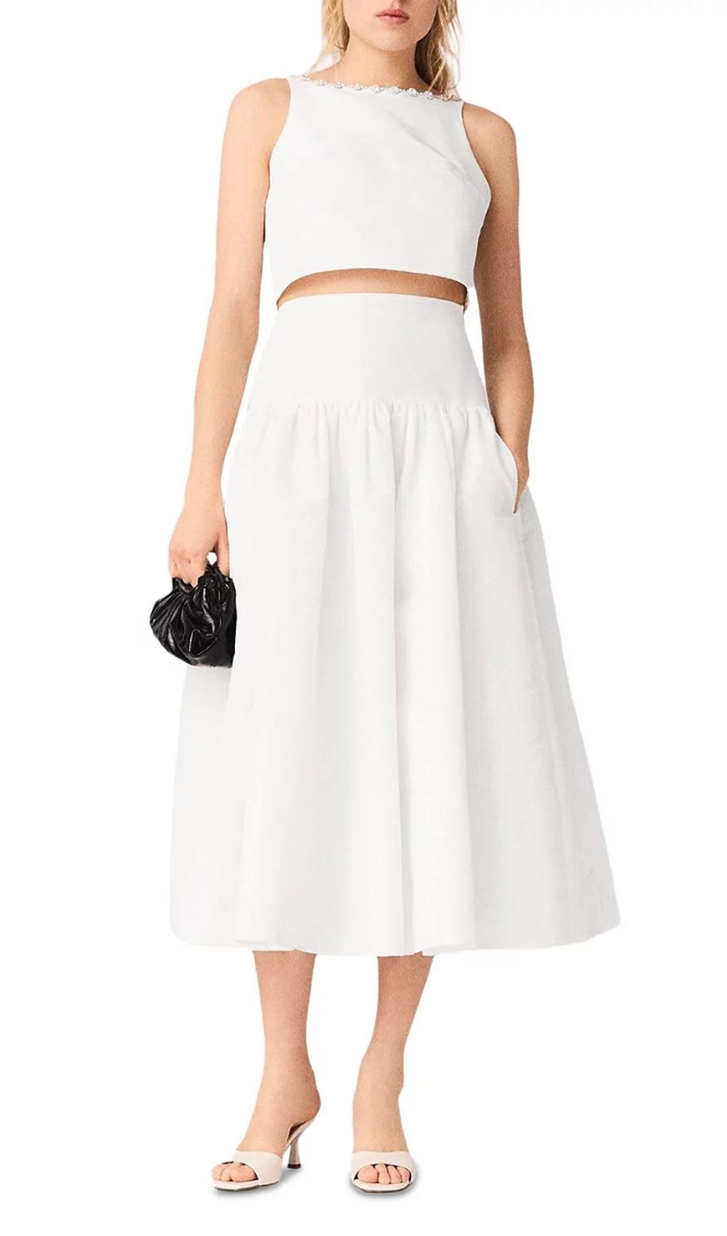 d8a328c4204c6aa0bd8166caf61a9554.jpg Fashionslee Women Long Taffeta Skirt