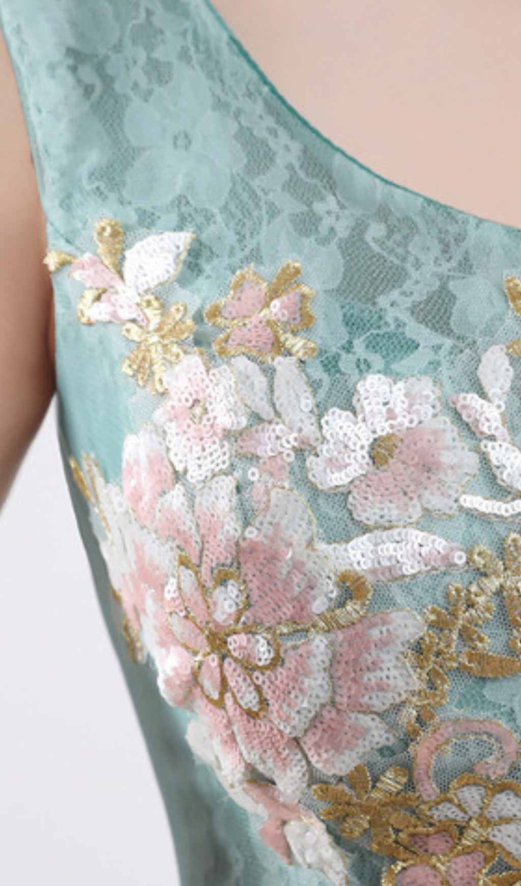 d8d79655a9f433b1c98a4cc1c1172c8c.jpeg Fashionslee Women Aneko Flower Sequin Mini Dress