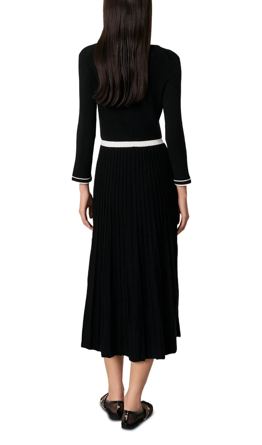 Fashionslee Women Redouane Knit Shirt Dress