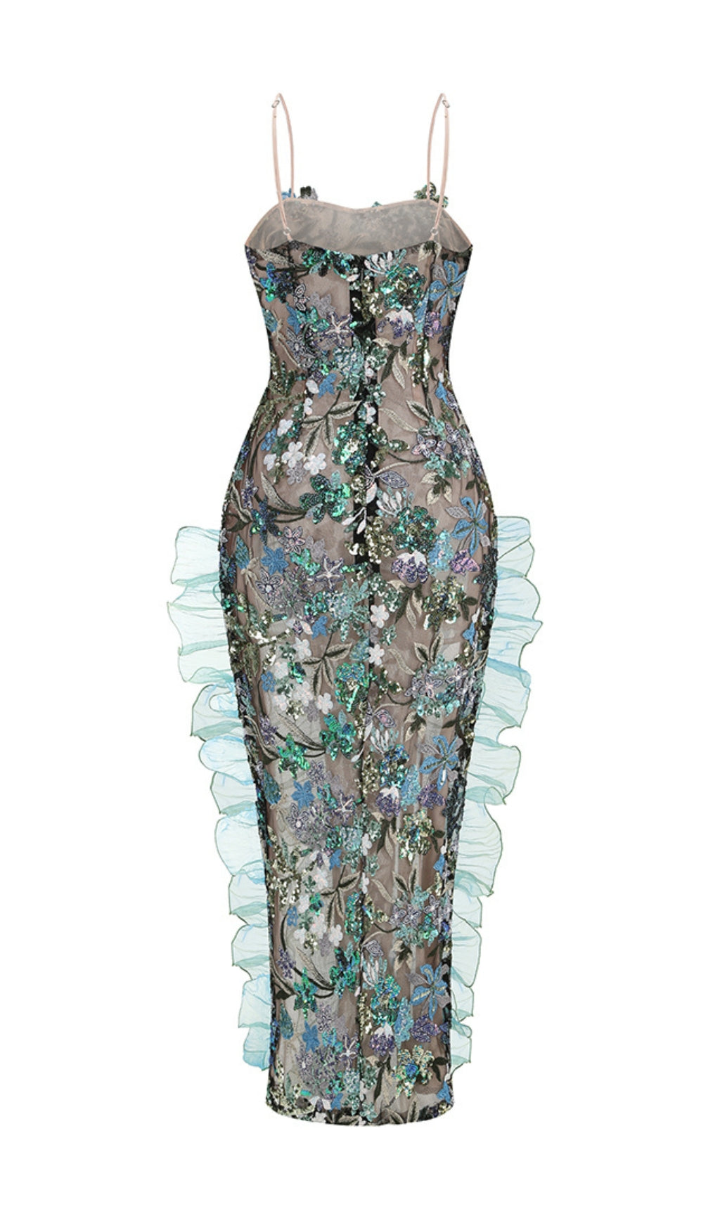 db7659d4fe3fe48ebb4c114664e325a4.jpeg Fashionslee Women Beth Sequin Flower Embroidery Maxi Dress