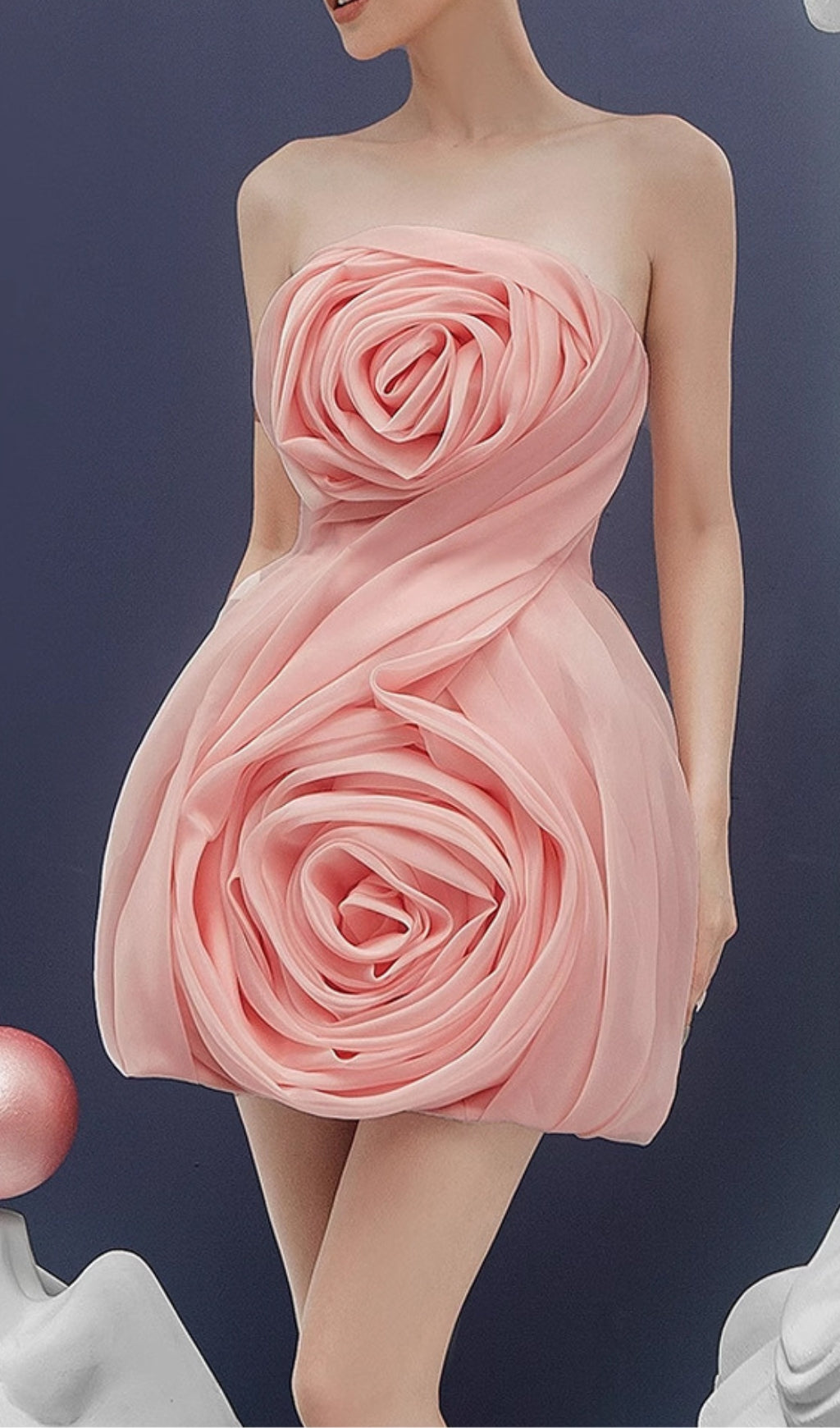 Fashionslee Women Andromache Flower Mini Dress