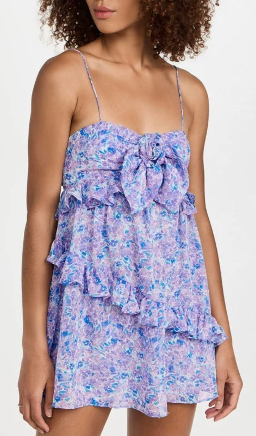 Fashionslee Women Aroa Floral Mini Dress