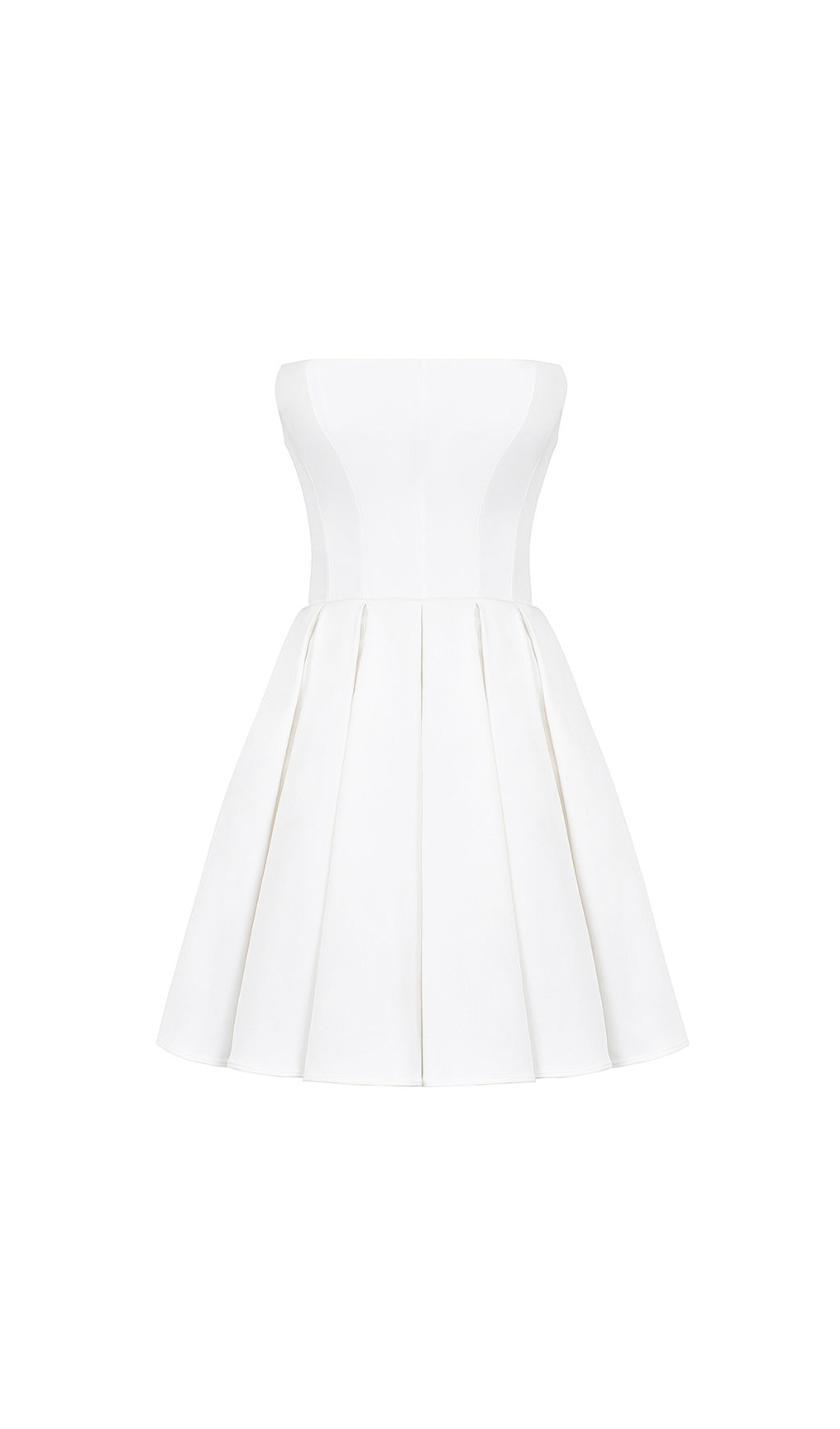 dd2719d059cbd1e94b71fce0d540ed70.jpeg Fashionslee Women Aquamarine White Strapless Mini Dress