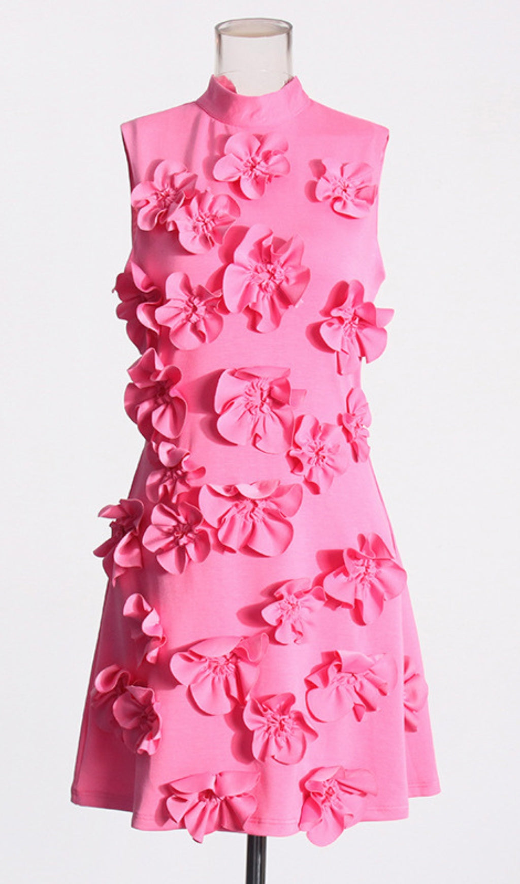 TRENDING PINK FLORAL MINI DRESS - OWNCI TRENDING PINK FLORAL MINI DRESS - OWNCI