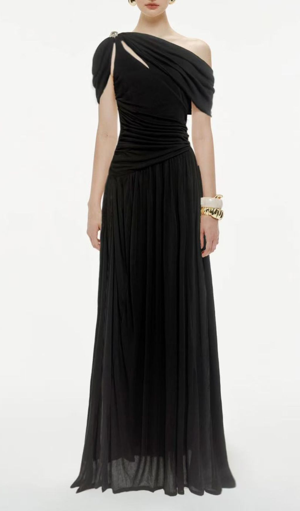 e1c3e5e66680f5b0e6ae25ec6753d641.jpg Fashionslee Women Joella Ruched Maxi Dress