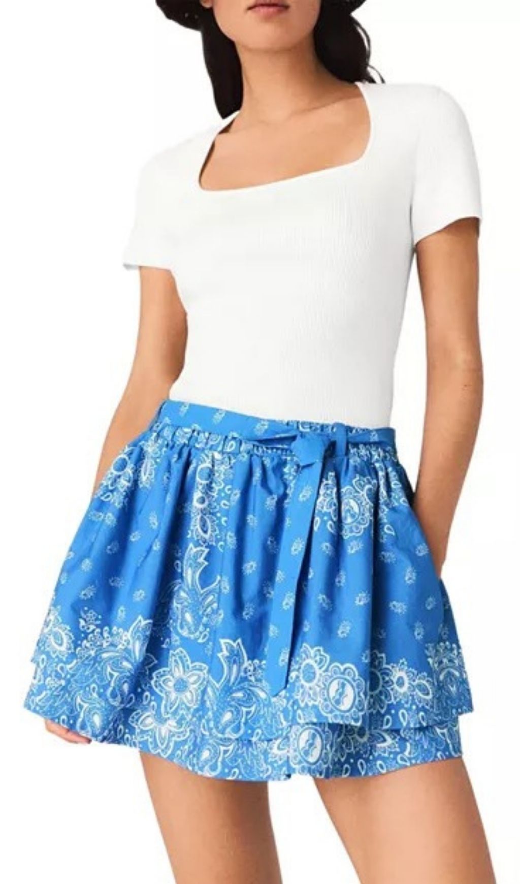 e57e856ddc0ebc7cd55cd15848d895a9.jpg Fashionslee Women Printed Ruffled Skirt