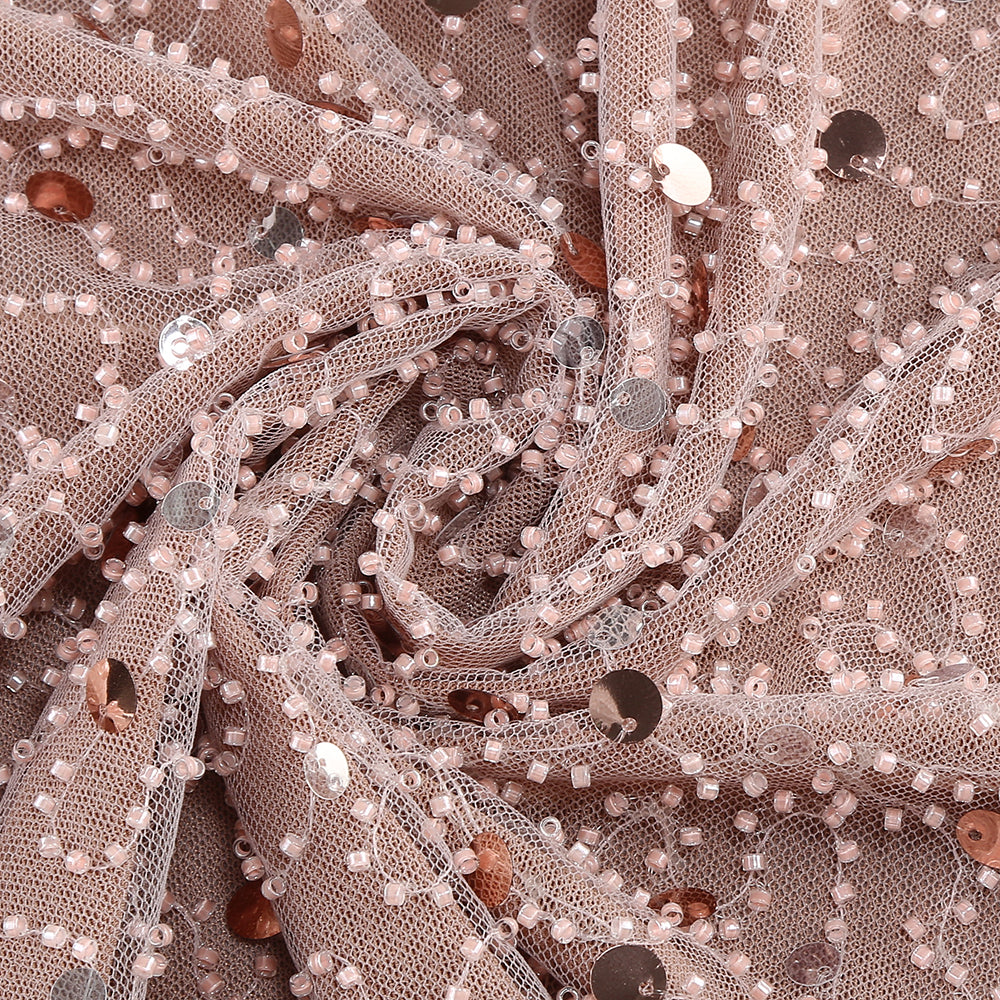 ea3202c1dde8ee3d61b2dee206d1b63c.jpeg Fashionslee Women Avye Rose Gold Leaf Detail Sequin Maxi Dress