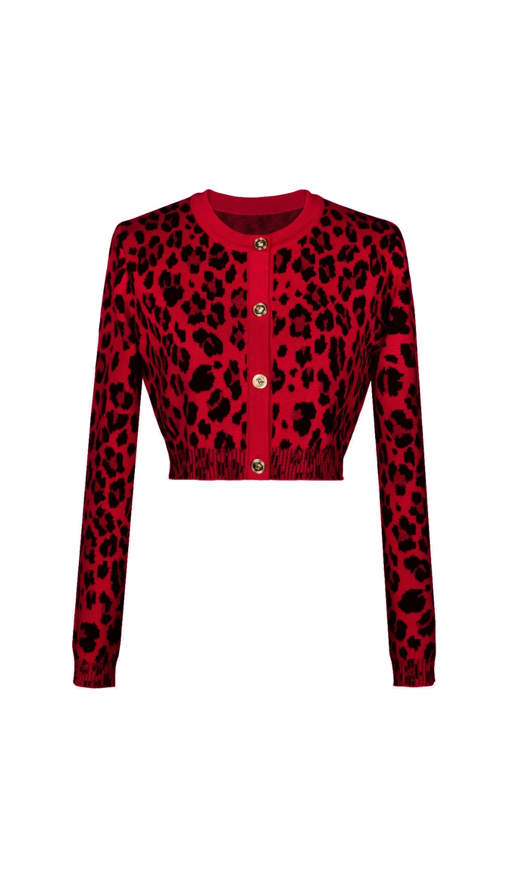ed4a7ab4f046abb5eee86a29e04799d0.jpg Fashionslee Women Cliona Leopard Printed Cropped Cardigan