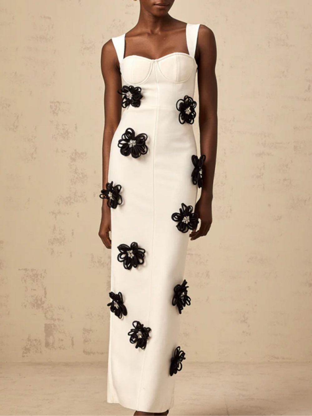 f0e488e22752deba1143639f24d92aea TRENDING FLORAL BANDAGE MAXI DRESS