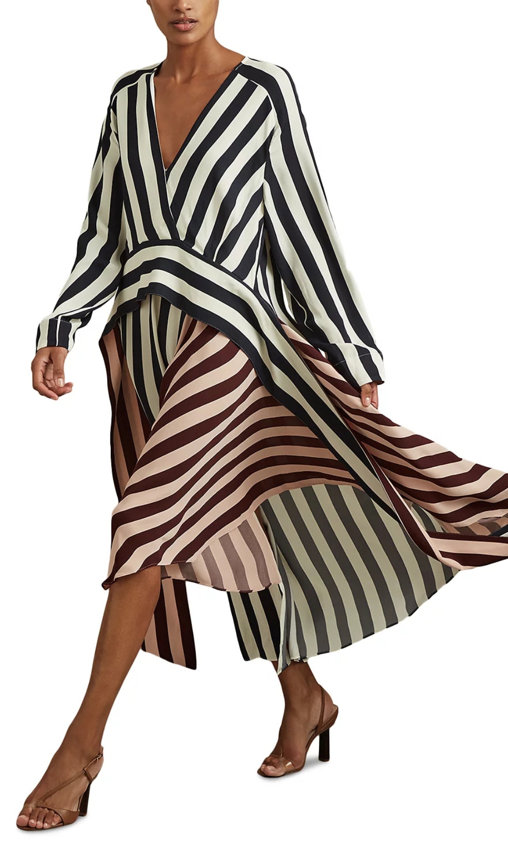Fashionslee Women Nola Colour Clash Dress