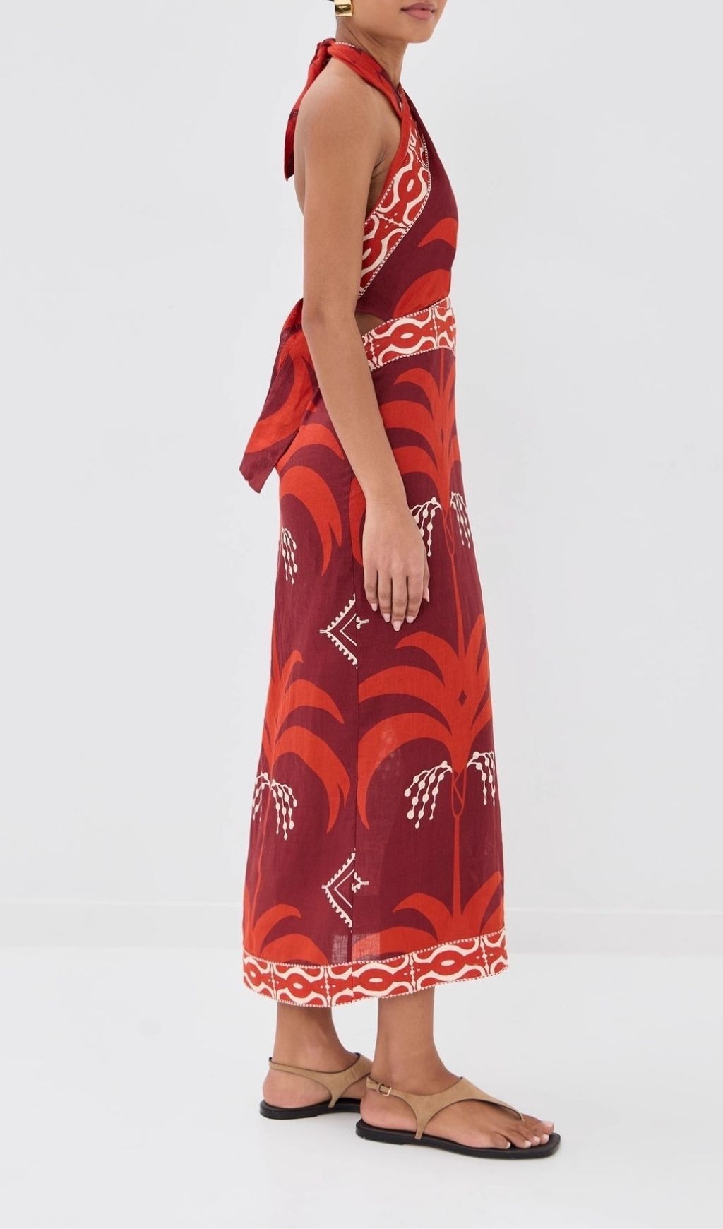 fa3cfc31f80c3c7fadf4dfdce6472ea1.jpg Fashionslee Women Lakin Red Printed Backless Maxi Dress