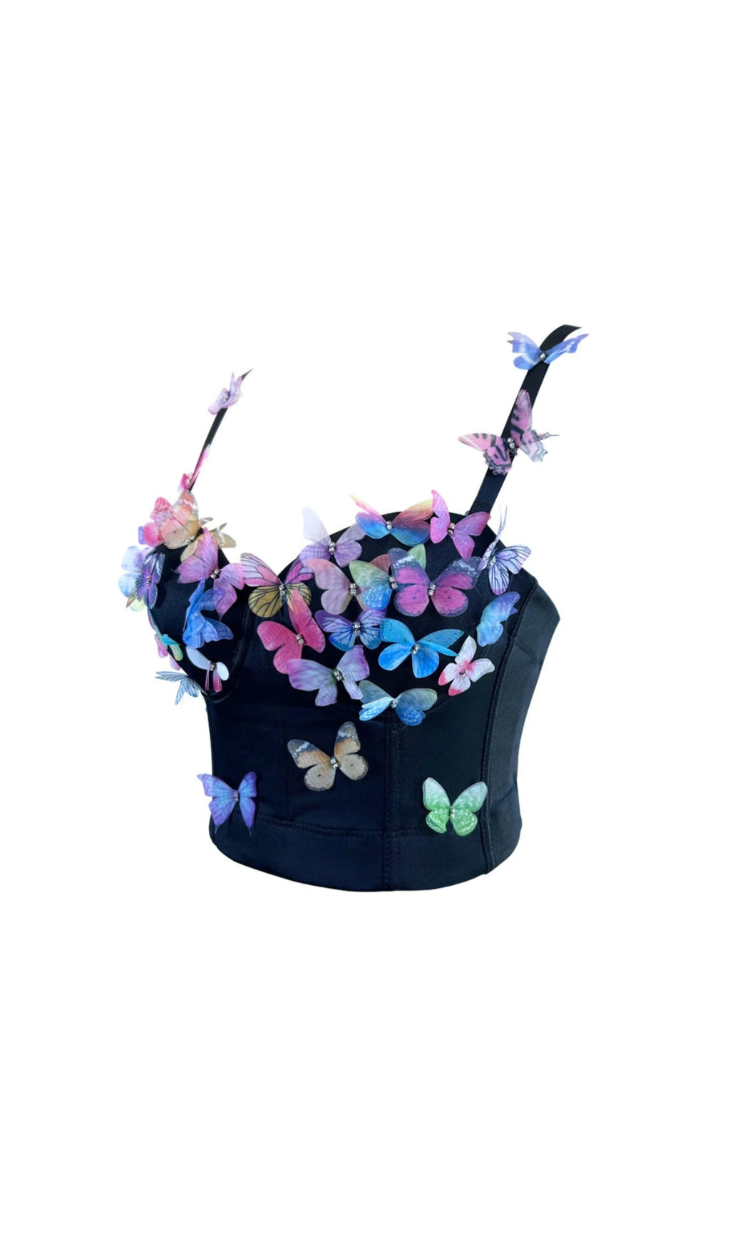 fa42e771bd4e8ec2665896c113d7a429.jpeg Fashionslee Women Amaranth Butterfly Embellished Top
